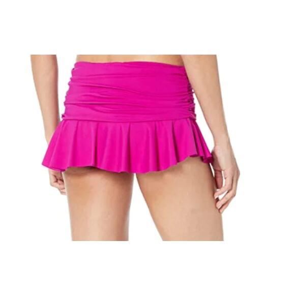 Ralph Laruen BEACH CLUB RUFFLED SWIM Plumera Purple Swim Skort SKIRT 8 NWT - Picture 2 of 3